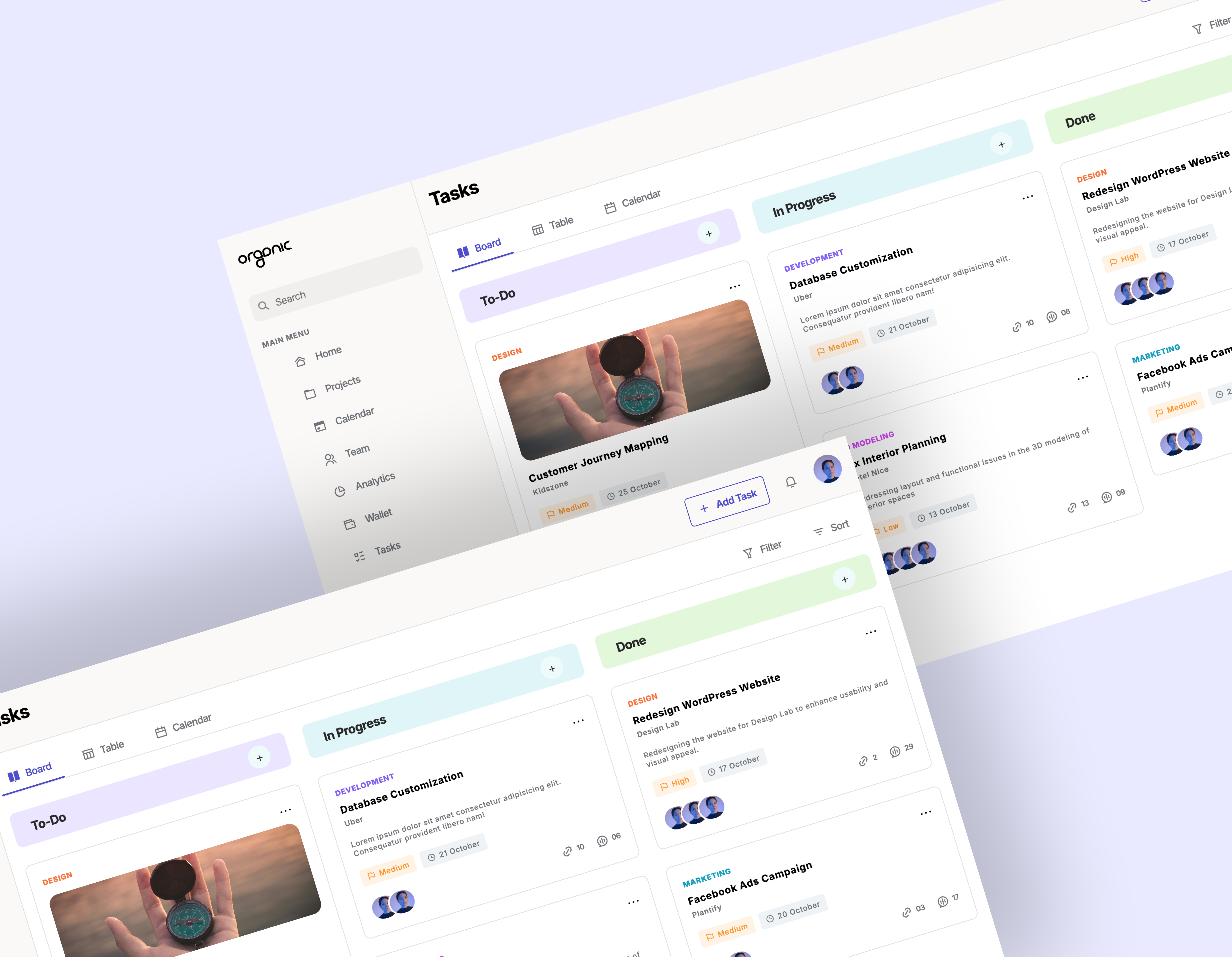 Project Management Dashboard